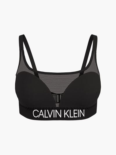 Calvin Klein Fürdőruha HU648051 | Calvin Klein CK Curve Plus Size Bralette Női Bikini Felső Fekete